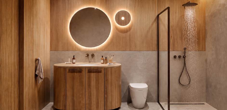 FLAGOVA B — Łazienka · piętro 2 · 3,6 m²