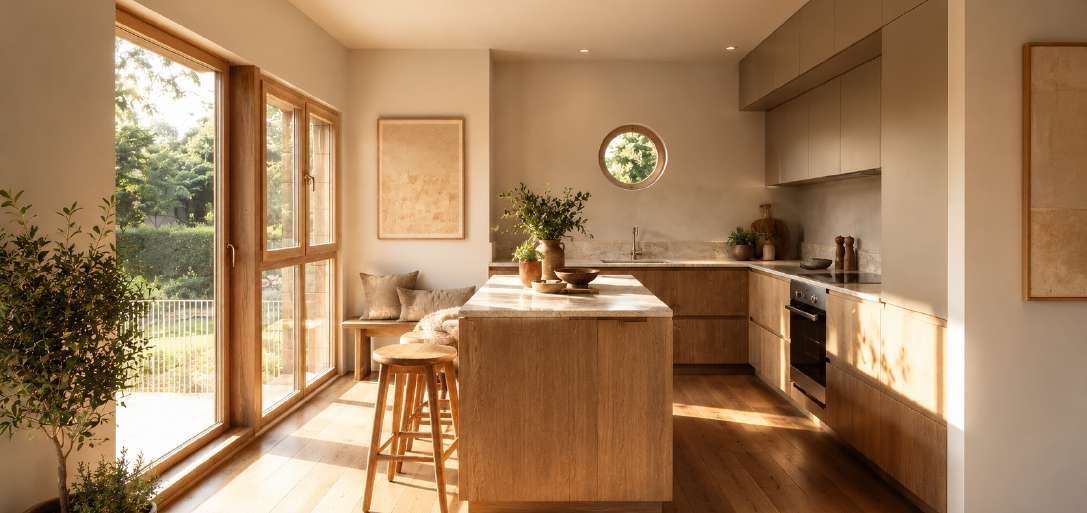 FLAGOVA A — Kuchnia · parter · 17,8 m²